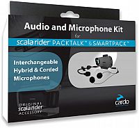 Cardo Packtalk/Smartpack, Audiokit
