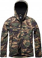 Vintage Industries Alford Camo, giacca tessile impermeabile