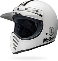 Bell Moto-3 Steve McQueen, casco a croce