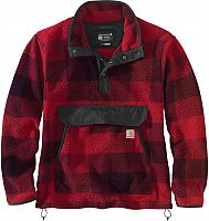 Carhartt Relaxed Fit Plaid, fleece pullover