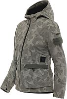 Dainese Centrale Camo, textile jacket waterproof women