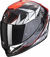Scorpion EXO-1400 Evo Carbon Air Aranea Red, интегральный шлем