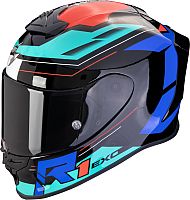 Scorpion EXO-R1 Evo Air Blaze, встроенный шлем