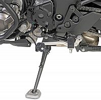 Givi Kawasaki Versys 1000, extensión del soporte lateral