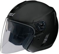Grex J2 Club matt-black, jet helmet