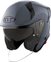 KYT TTR-JET Plain, open face helmet