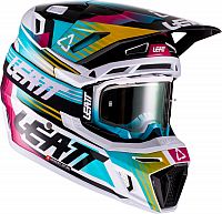 Leatt 8.5 Aqua S22, motocross helmet