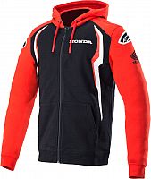 Alpinestars Honda Teamwear, casaco com capuz com fecho