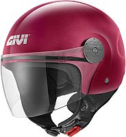 Givi 10.7 Mini-J Solid, åbent ansigt hjelm