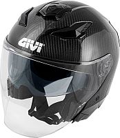 Givi X31 Carbon Solid, casco aperto