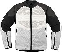Icon Overlord3, leather-/textiljacket perforated