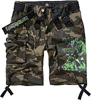 Brandit Iron Maiden Savage NOTB, pantalones cortos cargo