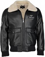 Top Gun 3035, casaco de couro sintético