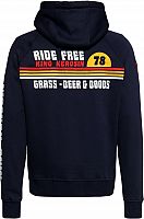 King Kerosin Motor Gear - Ride Free, zip hoodie