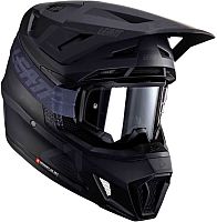 Leatt 7.5 S24 Stealt, motocross helmet
