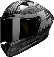 LS2 FF805 Thunder Carbon GP Polar, capacete integral