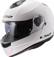 LS2 FF908 Strobe II Solid, flip-up hjelm