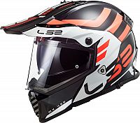 LS2 MX436 Pioneer Evo Adventurer, capacete de enduro
