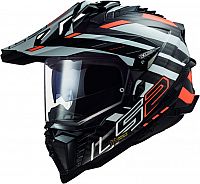 LS2 MX701 Explorer Carbon Edge, capacete de enduro
