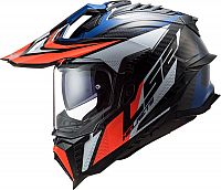 LS2 MX701 Explorer Carbon Focus, capacete de enduro