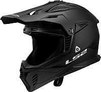 LS2 MX708 Fast II Solid, capacete cruzado