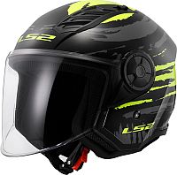 LS2 OF616 Airflow II Brush, open face helmet