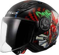 LS2 OF616 Airflow II Happy Dreams, capacete a jato