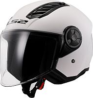 LS2 OF616 Airflow II Solid, kask odrzutowy