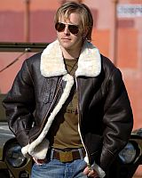 Mil-Tec US Bomber Lambskin, leather jacket