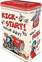 MOTOmania Kick-Start Your Day!, caja de lata