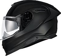 Nexx Y.100R Full Black, integreret hjelm