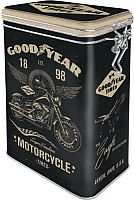 Nostalgic Art Goodyear - Motorcycle, caixa de lata