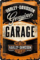Nostalgic Art Harley-Davidson Garage, sinal de lata