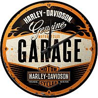 Nostalgic Art Harley-Davidson Garage, horloge murale