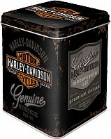 Nostalgic Art Harley-Davidson - Genuine Logo, boîte à thé
