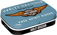 Nostalgic Art Harley-Davidson - Logo Blue, caixa da casa da moed