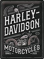 Nostalgic Art Harley-Davidson - Motorcycles, znak blaszany