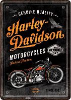 Nostalgic Art Harley-Davidson Timeless Tradition, postal metálic