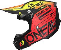 ONeal 5SRS Polyacrylite Scarz, motocross helmet