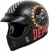Premier Trophy MX Speed Demon, casco cruzado