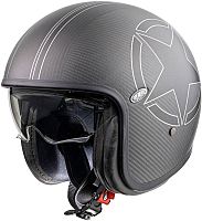 Premier Vintage Carbon Star, open face helmet