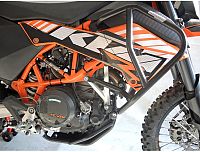 RD Moto KTM 690 Enduro R, нижняя/верхняя защита двигателя