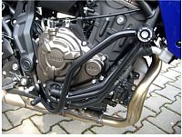RD Moto Yamaha MT-07 Tracer, защитные кожухи/ползуны двигателя