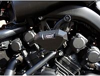 RD Moto Yamaha V-Max 1700, protectores/deslizadores del motor