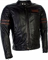 Richa Curtiss, leather jacket