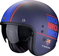Scorpion Belfast Evo FC Barcelona, capacete a jato
