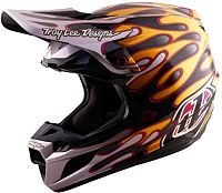 Troy Lee Designs SE5 Carbon Overspray, casque de motocross