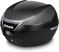 Shad SH34 Carbon, bovenste koffer