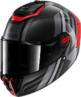 Shark Spartan RS Carbon Shawn, integreret hjelm