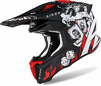 Airoh Twist 2.0 Hell, capacete cruzado